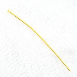 Head Pins: Gold Head Pin 50mm