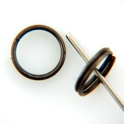 Gunmetal Split Ring 7mm