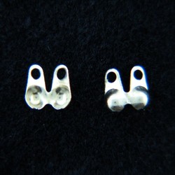 Crimp: Antique Silver  Small Crimp Cover