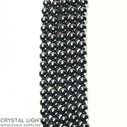 Hematite 8mm Round Beads