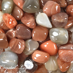 Mixed Moonstone  Tumble