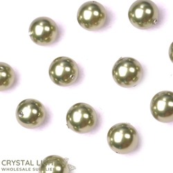Swarovski Pearl Beads - Light Green /8mm