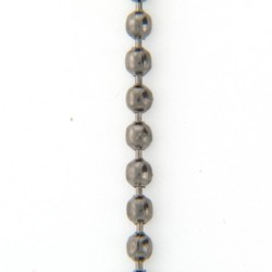 Ball Chain Gunmetal 2mm