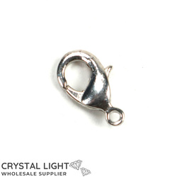 Lobster Clasps: Silver Lobster Clasp /12mm