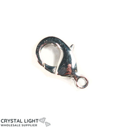 Lobster Clasps: Silver Lobster Clasp /15mm