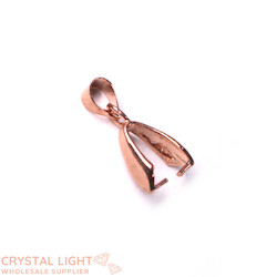 Bail: Rose Gold Tone Bail \17mm