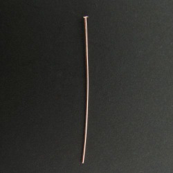 Pins: Rose Gold Head Pin 50mm