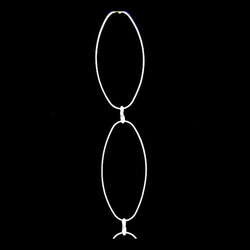 Chain: Large Oval Silver Chain 40x20mm