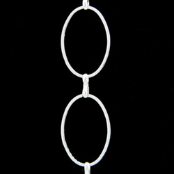 Chain: Silver Oval Chain 20x14mm