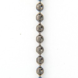 Ball Chain Gunmetal 1.6mm