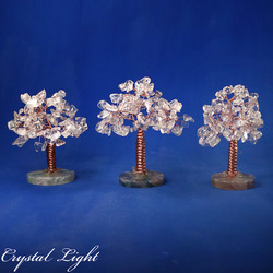 Small/Extra Small Trees: Clear Quartz Tree