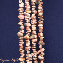 Chip Beads: Rhodochrosite Chip Beads