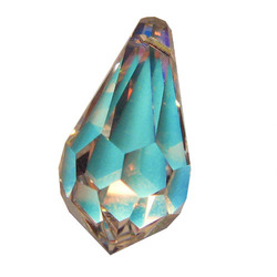 Swarovski Teardrop Bead - Crystal 001 AB
