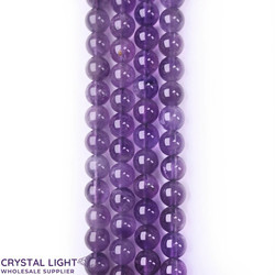 8mm Bead: Amethyst Beads 8mm