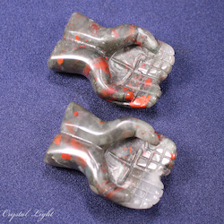Other Shapes: Healing Hands - Bloodstone