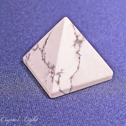 Pyramids: Howlite Pyramid