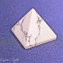 Pyramids: Howlite Pyramid