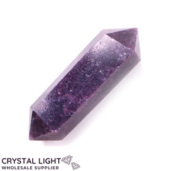 Double Terminated Polished Points: Lepidolite DT Point