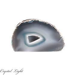 Agate: Teal Agate Cut Base
