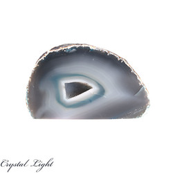 Agate: Teal Agate Cut Base