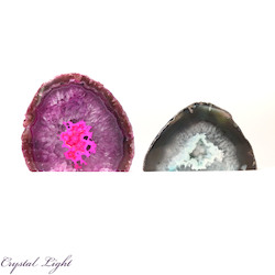 Geode Lots: Mixed Agate Cut Base Lot