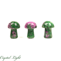 Mushrooms: Ruby Zoisite Mini Mushroom