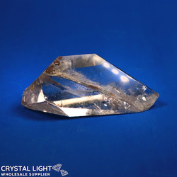 Faceted Shapes: Lodolite Quartz Freeform