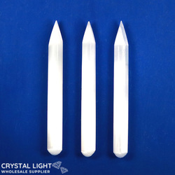 Wands: Selenite Point Wand