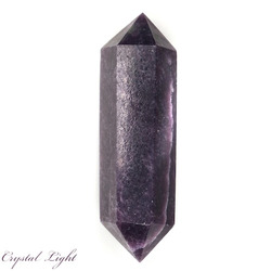Double Terminated Polished Points: Lepidolite DT Point