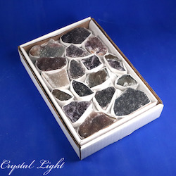 Amethyst & Citrine Bulk Listings: Mixed Amethyst Druse Box Set