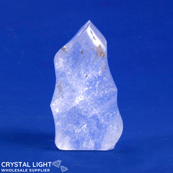 Clear Quartz Flame