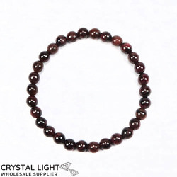 Garnet Bracelet 6mm
