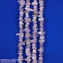 Pink Kunzite Chip Beads