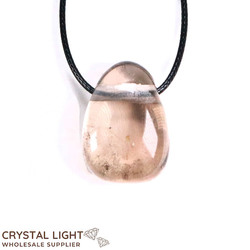 Tumble Pendant: Smokey Quartz Tumble Pendant