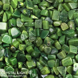 Tumbles by Weight: BC Jade Tumble 10-15mm (A-Grade) /250g