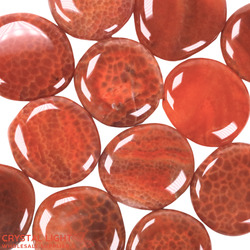 Flatstones by Quantity: Fire Agate Flatstone