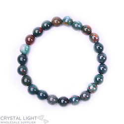 Bloodstone Bracelet 8mm