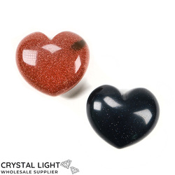 Hearts: Goldstone Heart Lot