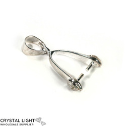 Bail: Silver Bail /25mm