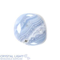 Blue Lace Agate Flatstone (Single)