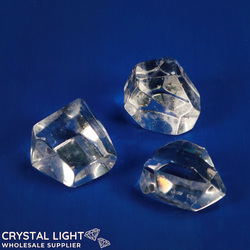 Clear Quartz Faceted Shape Lot
