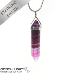 Purple Fluorite DT Pendant