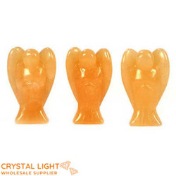 Angels: Orange Calcite Angel Large