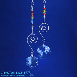Suncatchers: Mixed Spiral Suncatcher Lot