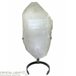 Quartz Double Terminated Point on Stand