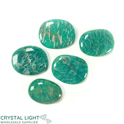Green Amazonite Flatstone Lot
