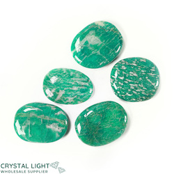 Green Amazonite Flatstone Lot