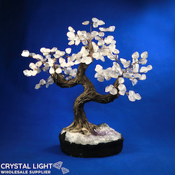 Clear Quartz Druse Tree (Single)
