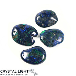 Flatstone Individuals and Lots: Azurite Mini Flatstone Lot