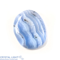 Blue Lace Agate Flatstone (Single)